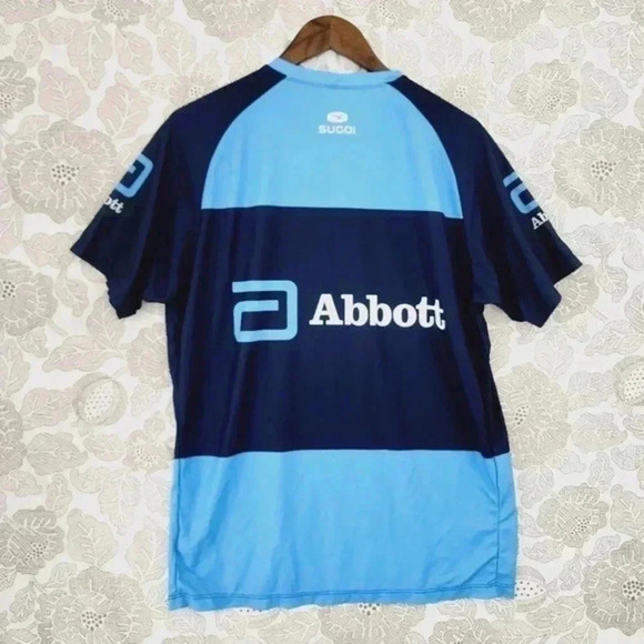 SUGOI Cycling Abbott Short sleeve Men's Shirt L‎ Color block - Picture 2 of 6